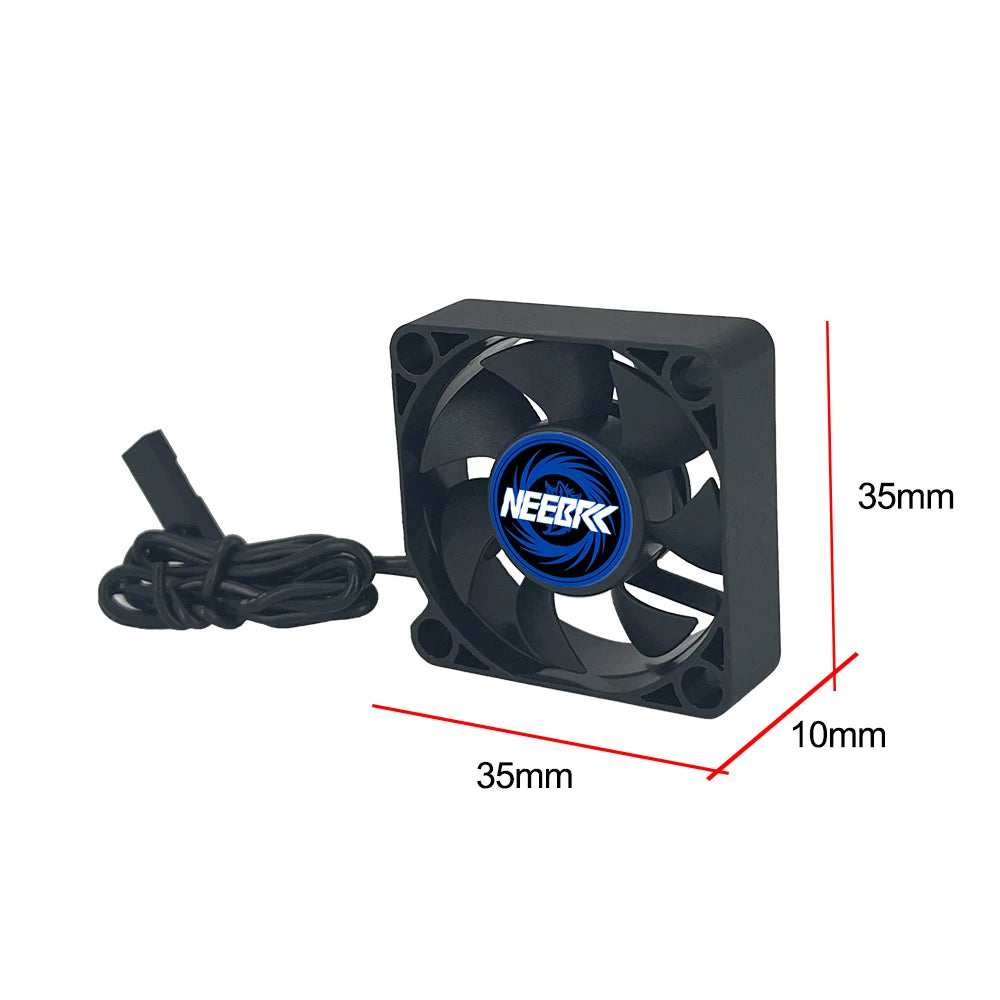 RC Motor Waterproof Fan 25/30/35/40/45/50mm 10000-30000RPM 5V-12V DC Rapid Cool Cooling Heatsink for Brushless Motor 28/36/42mm