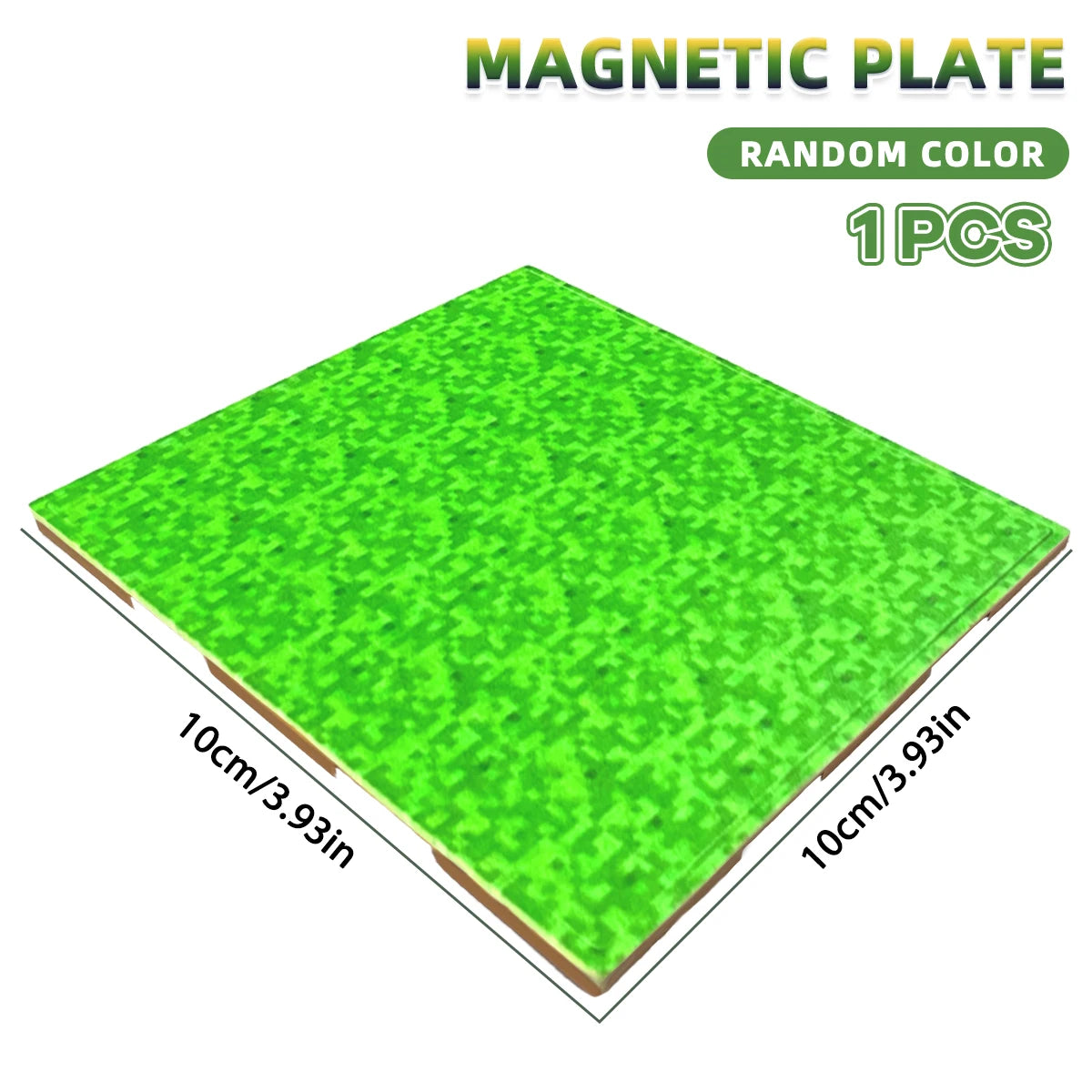1/2/4/10 PCS Magnetic Base Plate Variety Baseplates Match DIY Magnetic Building Blocks Toys for Boys and Girls Children Gift