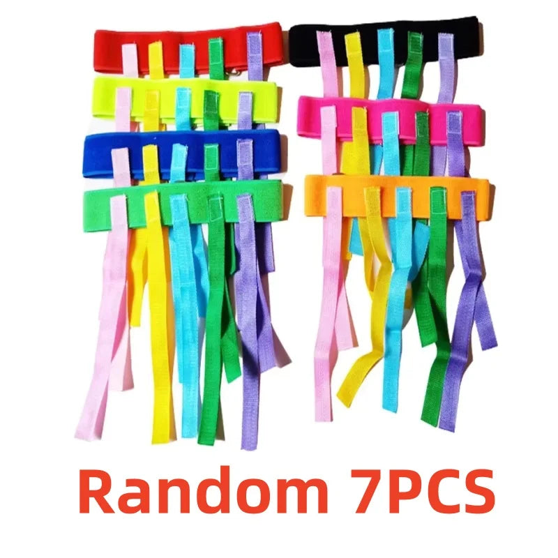 Cute Interactive Chasing Game Belts Ribbons Tail Toy for Outdoor Sports Activities Teamwork Building Family Fun Kids Party Gifts