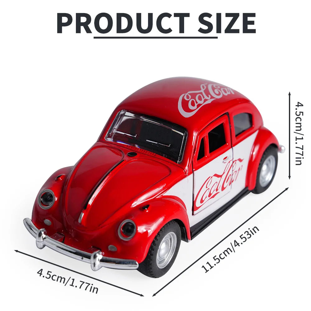 Retro Volkswagen Beetle 1:36 Scale Alloy Car Model，Model Diecast Vehicle Collectible Toy for Adults And Kids，Surprise gift