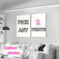 2/3/4/5/6pcs Custom Canvas Printing Personalized Photo Suitable for Family Life Pets Scenery Couple Weddings Home Decor Poster