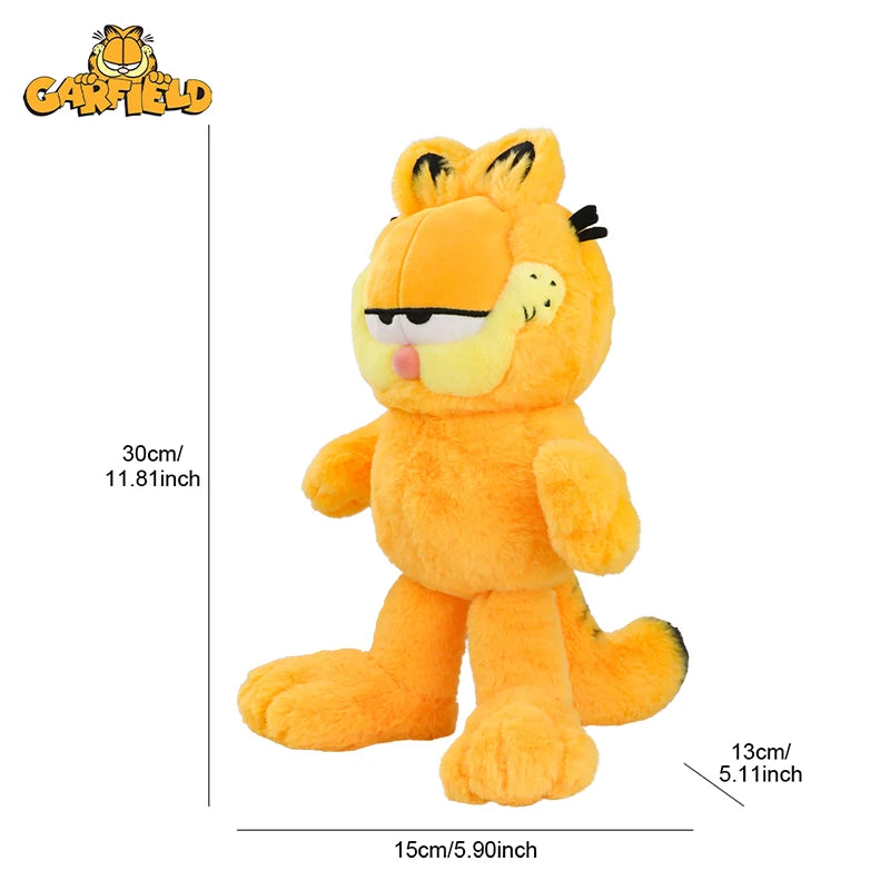 Original Garfield Family Kawaii Plush Toys Soft Cute Cartoon Garfield Cat Odie Stuffed Animals Peluche Dolls Gifts For Kids