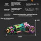 Shell-Ejecting Alloy Toy Pistol Set Stress Relief Fidget Sensory Toy Mini Finger Spinning Top EDC Desk Gadget Gift for Teen Boys