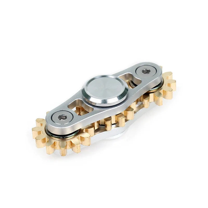 Mini EDC Gear Alloy Spinner Sprockets Gear Chain Gyro Delicateness Fidget Decompression Ring Toy Stress Relief Toys