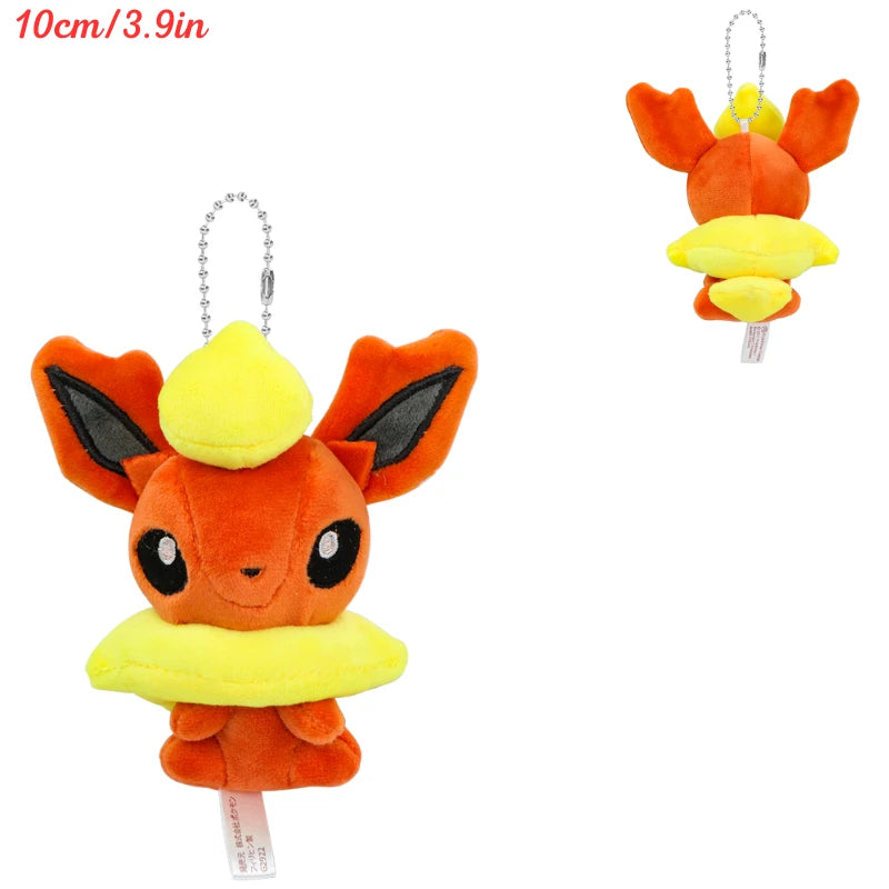 Pokemon Eevee Umbreon Sylveon Espeon Vaporeon Plush Toys Keychain Gengar Duskull Haunter Flareon Stuffed Peluche Doll Gifts Kids