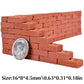 50-150pcs 1:16 Real Mini Bricks Model, Miniature Figurine Landscaping Accessories, DIY Fake Bricks Toy For Fairy Garden Building