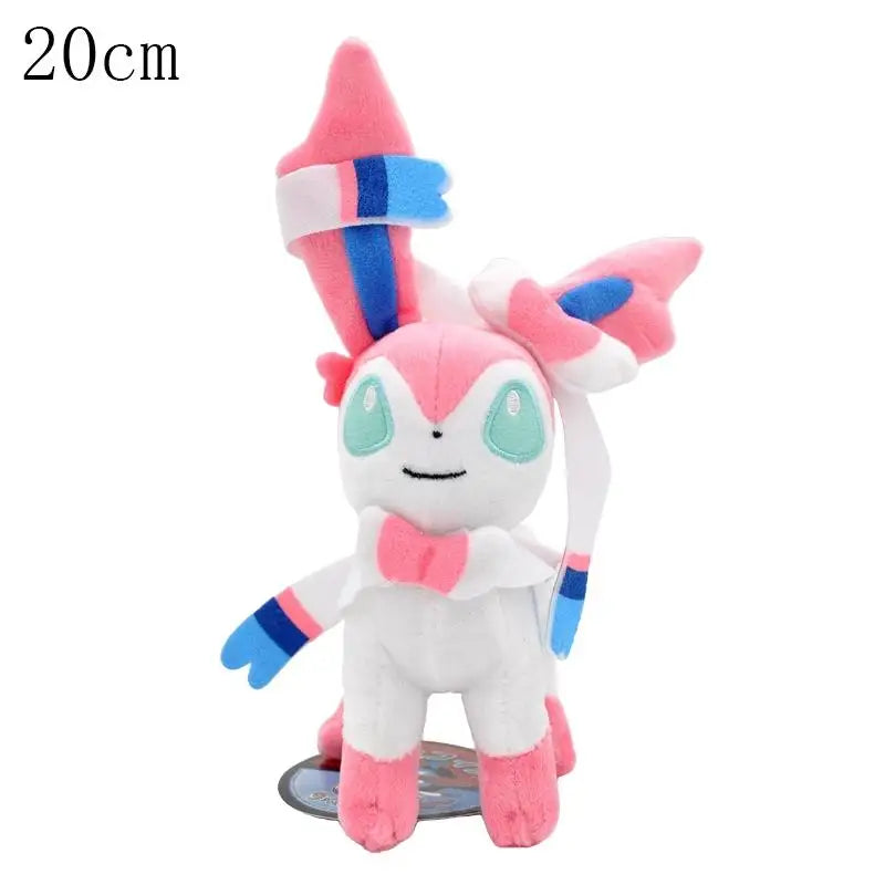 Pokemon Eevee Collection Plush Flareon Vaporeon Stuffed Doll Anime Espeon Umbreon Glaceon Leafeon Sylveon Toys Hobbis Kid Gift
