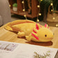 Kawaii Axolotl Plush Toy – Colorful Newt Stuffed Long Pillow