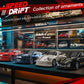 KF20 1/64 High Speed Drift RC Car 2.4G 4WD Remote Control Desktop Mini GTR Racing Model Cars for Boys Kids Toy Gift