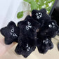 MARK DoYoung HAECHAN TAEYONG Keychain Black Luminous Pentagonal Heart Shaped Plush Pendant Suitable for Fan Gifts