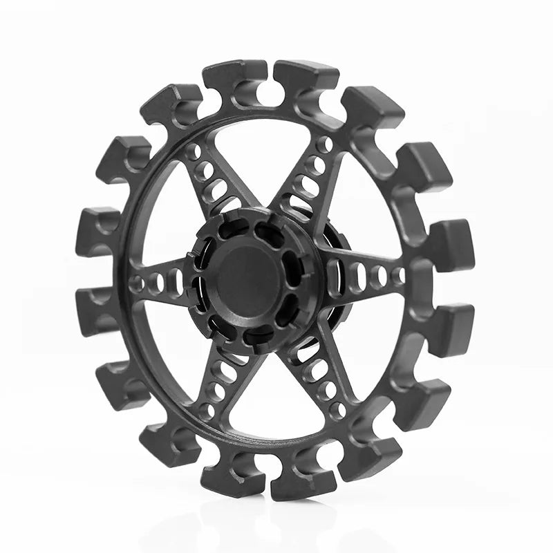 Mini EDC Gear Alloy Spinner Sprockets Gear Chain Gyro Delicateness Fidget Decompression Ring Toy Stress Relief Toys