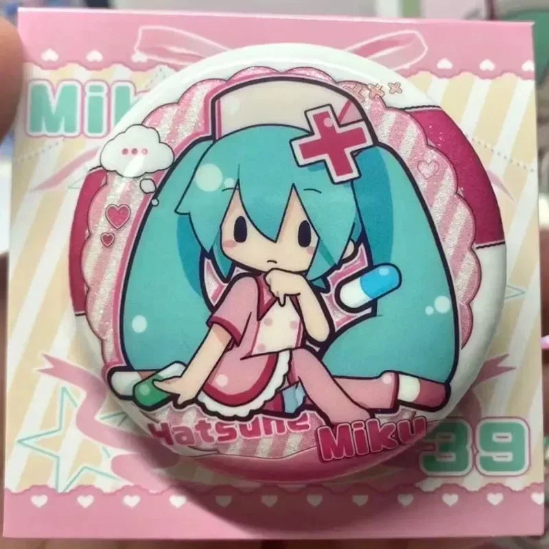 Badge  Project Diva Anime Peripherals Cartoon Originality Brooch Student Knapsack Hanging Decorations