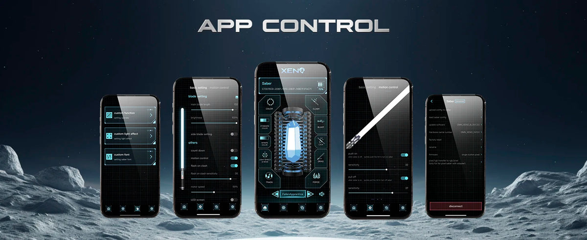 Luke Saber Inspired Lightsaber XRGB3.0/Xenopixel 3.0 Smooth Swing App Control Colour Change