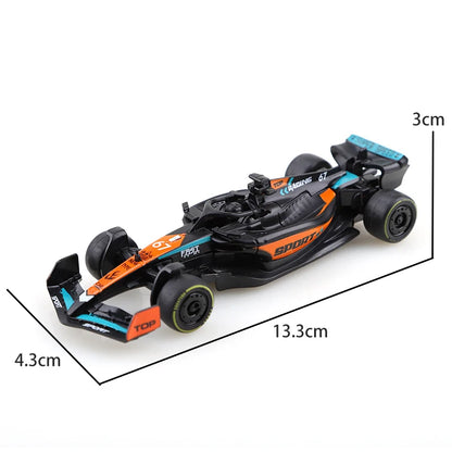 (bagged)1:43 Formula DIECAST Alloy Model Car, Simulated Metal vehicle, children's racing cars, boy's toy model, car ornaments