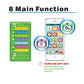 Children Simulation Phone Baby Musical Early Educational Toys English Learning Cellphone with Light Sound Mobile Vocal Toy