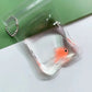 Cute Goldfish Squeeze Squishy Toy Soft TPR Pinch Fidget Gadget Transparent Bag Stress Relief Handheld Relax Novelty Accessory