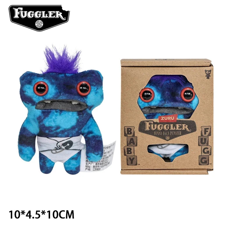 Fuggler Plush Baby Series Mr Needles Funny Ugly Monster Fuggs Munch Rabid Rabbit Wide Eyed Weirdo Stuffed Doll Gift Soft Toy 9CM