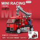 Racing Car Bus Engineering Vehicle Ambulance Pull Back Model Building Blocks Brick Toys Children Boys Birthday Gift Brick