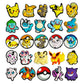 Hot 9-47pcs Pocket Monster Shoes Charms PVC Cartoon Shoe Decoration Accessories Clog Sandals Buckle Friends Gift Fast Delievery