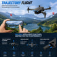Foldable RC Drone 4K HD Dual Camera 90° Adjustable 120° Wide Angle 50X Zoom Altitude Hold 2.4G 100M Remote FPV Quadcopter