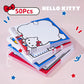 Genuine Sanrio Anime Hello Kitty Cartoon Memo Pad KT Cat Memo Pad Handbook Notepad Women Birthday Gifts