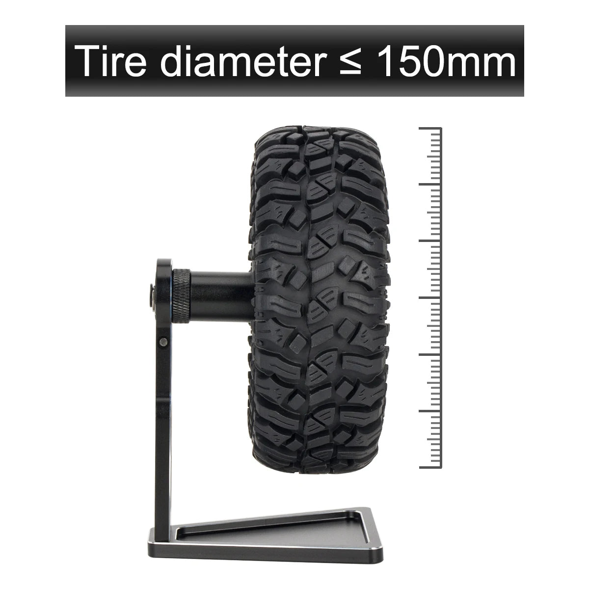CNC Aluminum Hex Wheel Tire Balancer Tool 12MM 17MM Hub Dynamic Balance Stand for 1/10 1/8 RC Cars Professional RC Upgrade Parts