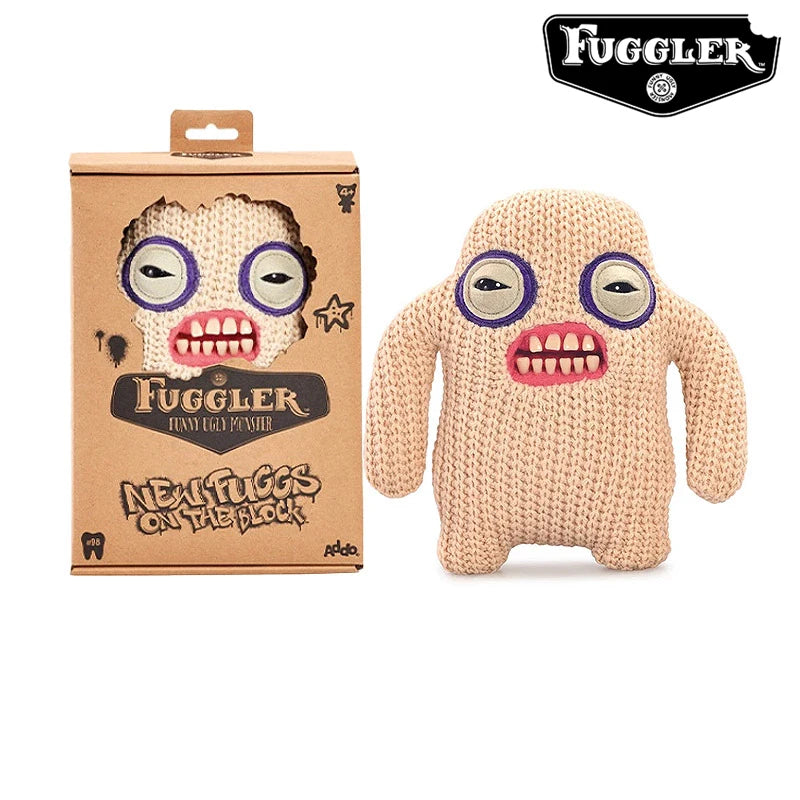 Original Fuggler Ugly Monster Plushies Toys Fuggs Teeths Stuffed Animal Funny Shark Laboratory Misfits Vacay Series Dolls 22CM