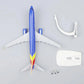 20cm Scale Toy Model Planes B737 Southwest Model Airplane Plane Alloy Diecast  Aircraft Model For Collection & Gifts