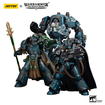 JOYTOY Warhammer The Horus Heresy Alpha Legion Alpharius Primarch of the XXth Legion Saboteur Consul Contemptor Dreadnought