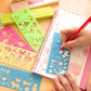 22/4/1PC Spirograph Ruler Drawing Scratch Painting Toys Interlocking Gears Wheels Painting Drawing Accessories Educational Toy