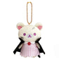 Rilakkuma Cute Halloween Series Plush Doll Pendant Backpack Ornament Anime Keychains Birthday Gifts for Boys and Girls