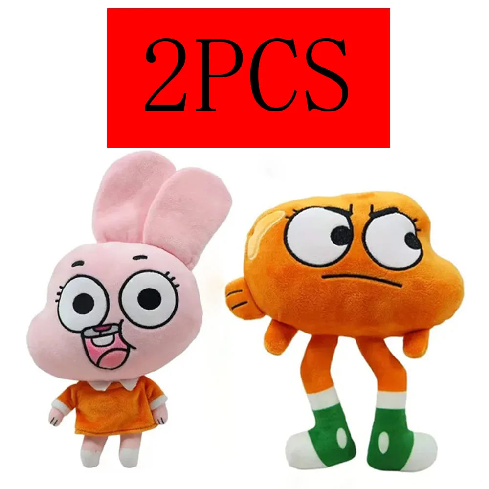 618Amazing Worlds Of Gumball Plush Toys The Amazing Worlds Of Gumball Plushie Doll Amazing Worlds Of Gumball Darwin AnaisRichard