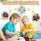 Sensory Hedgehog Toys Toddler Montessori Fine Motor Toys Baby Preschooler Educational Sensory Travel Toys for Age 1 2 3 4 Year