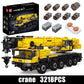 Mould King 17073 17074 Technical Car Toys The RC LTM 1110 Crane Building Block Engineering Truck Brick Set Kids Christmas Gift