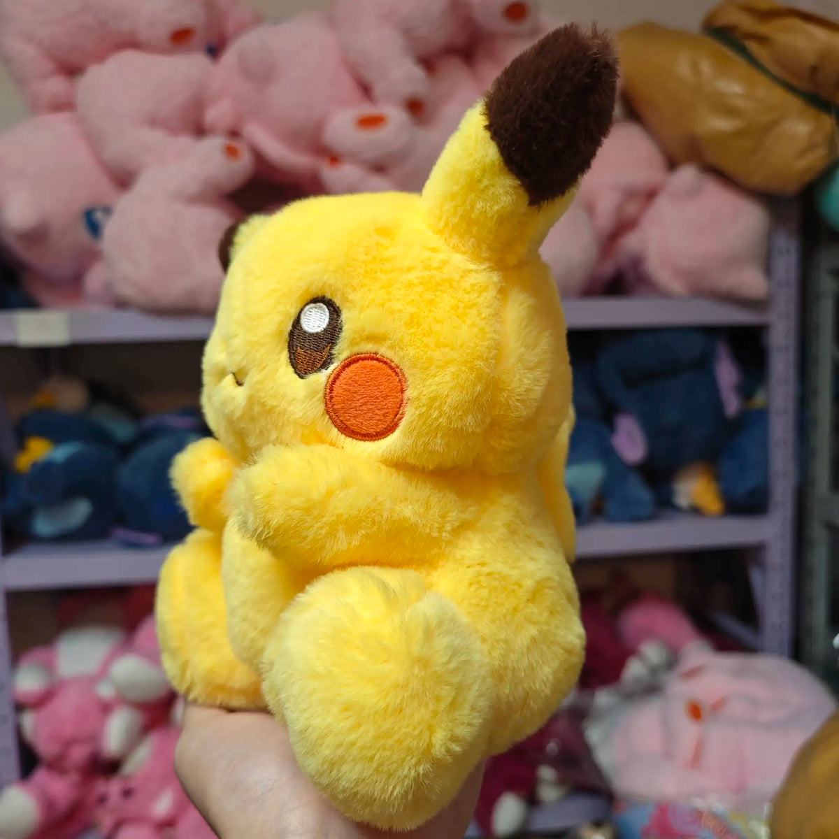 22cm Pokemon Pikachu Plush Toys Kawaii Anime Elf Plush Doll Soft Stuffed Cartoon Pikachu Doll Birthday Gift For Boys Girls
