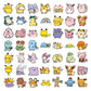50/100pcs Cute Anime Pokemon Stickers for Kids Toys Waterproof Graffiti Laptop Motorcycle Stationery Kawaii Decoration Sticker