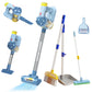 Kids Simulation Electric Vacuum Cleaner Cleaning Set for Toddlers Role Play Housekeeping Educational Toys Girl Boy Gifts