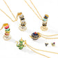 Tea Cup Charming Sweater Pendant Necklace for Women Plated Gold Choker Chain Necklace Simple Gothic Choker Accessories