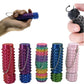 3D Printed Pain Stim Fidget Toy Portable With Keychan Colorful 3d Pain Stimulation Decompression Office Novelty Toy Spike Roller