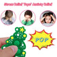 Christmas Toys 6PCS Mini Pop Keychain Fidget Toys Pop Bubble Xmas Toy Silicone Relieve Anxiety Stress Party Favors