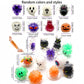 5-30Pcs Cute Halloween Squeeze Stress Relief Ball for Halloween Party Favors Birthday Gifts Bag Fillers