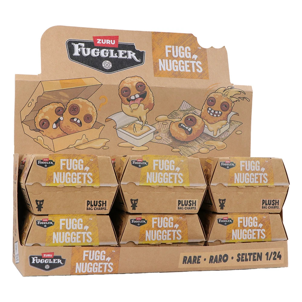FUGG NUGGETS Plush Toy Fuggler Original  Colonel Chicken Nuggets Blind Box 6.5-9.5CM Toy Ugly Monster Stuffed Peluche Doll Gifts