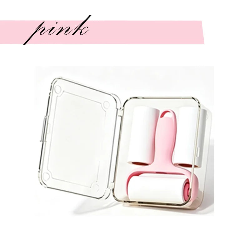 Mini Reusable Adhesive Clothing Furniture Hair Removal For Cats/dogs Cleaning Adhesive Roller Pet Hair Remover