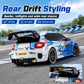 ZNLYRION SG718 1: 24 Scale 4WD RC Drift Car With Replaceable Racing Drift Tires LED Headlights Taillight Sport Rear Wing Remote Control Racing Vehicle Toy