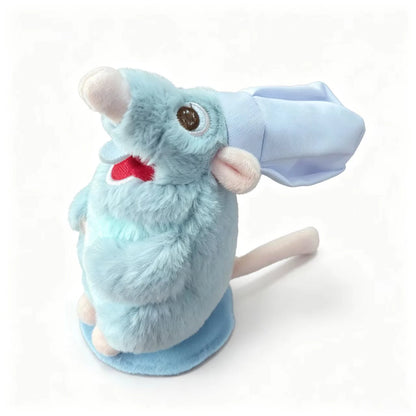 New Anime Ratatouille Chef Remy Magnetic Plush Toy Room Decoration Doll Kids Shoulder Plush Doll Decoration Headband Toy Gift