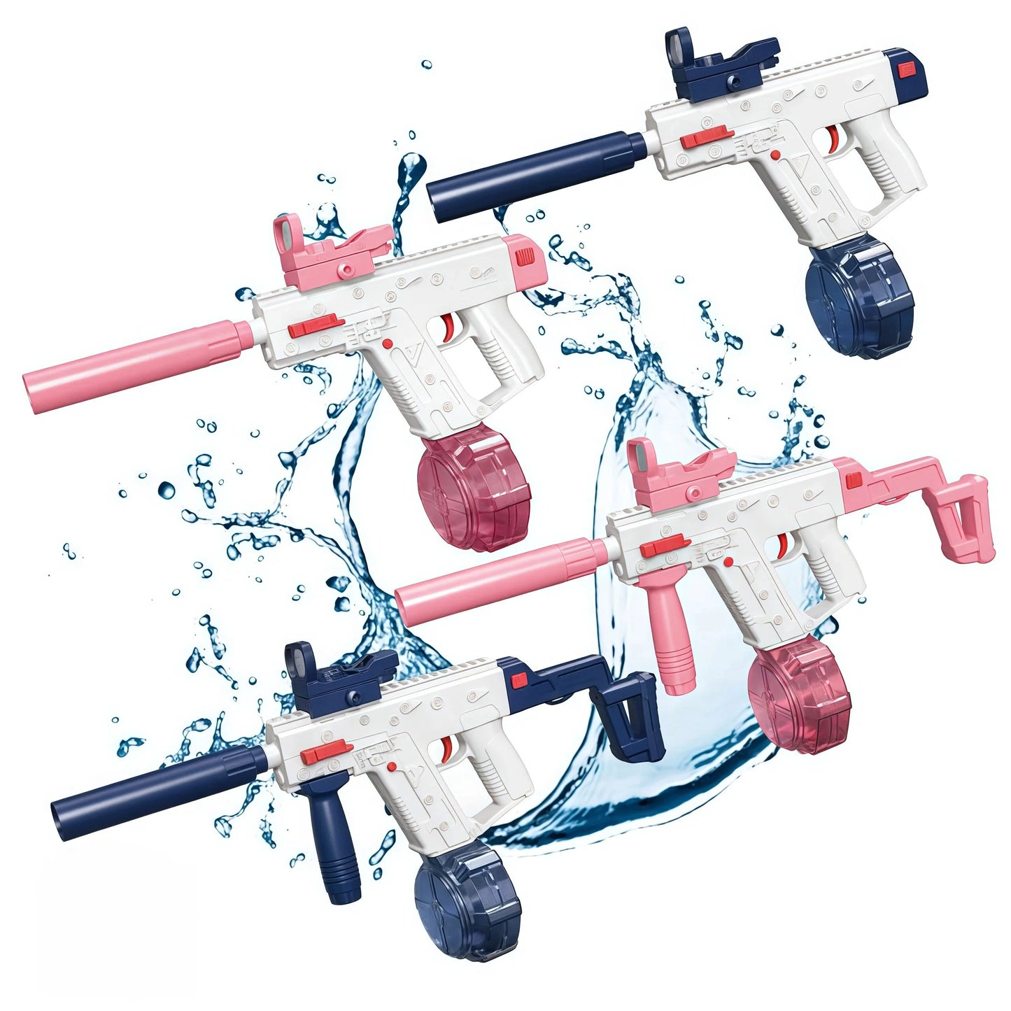 Electric Water Gun, Automatic Squirt Guns with Long Range with Large Capacity,  Water Blasters for Outdoor Summer