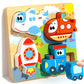 Montessori Wooden Building Blocks – Educational Color & Shape Toy