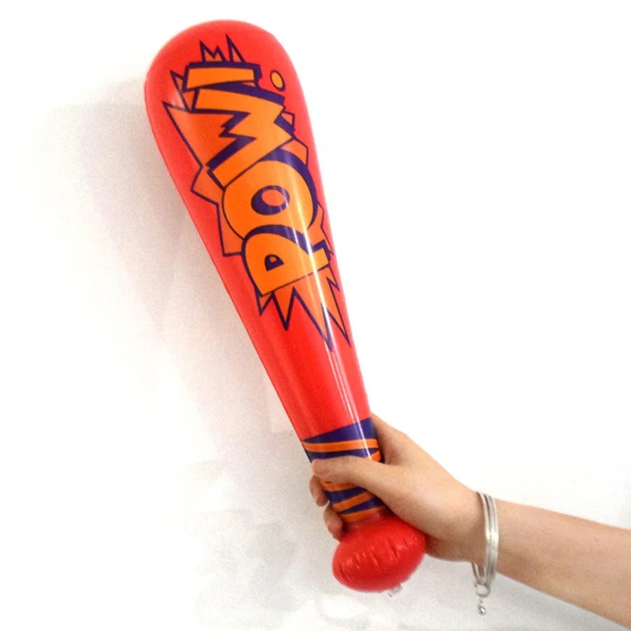 12pcs Inflatable Cartoon Baseball Bat POW Inflatable Stick Party Water Game Toys Gift