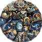 50pcs Retro Astronomy Universe Planets Stickers for Suitcase Phone Notebook Galaxy Moon Astrology Aesthetic Decals Sticker