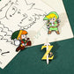 Anime Game Badges Enamel Brooches Metal Lapel Pins for Backpacks Costume Fashion Jewelry Cosplay Accessories Gifts